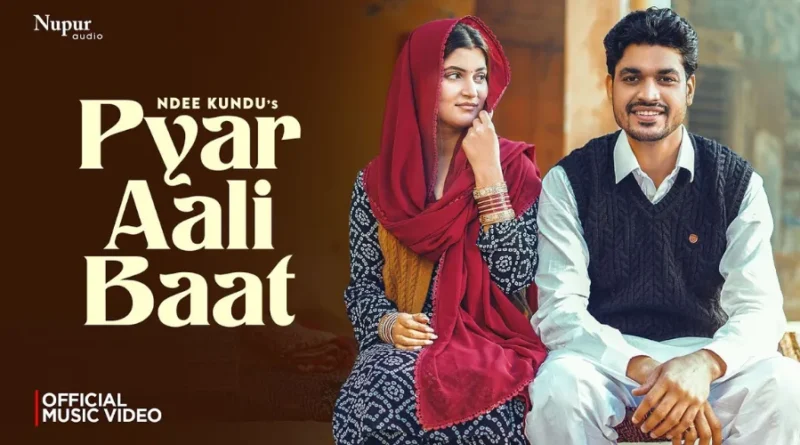 Pyaar Ali Baat Lyrics - Ndee Kundu